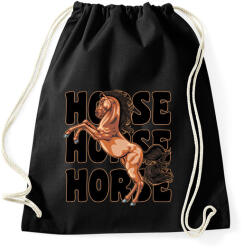 printfashion horse - Sportzsák, Tornazsák - Fekete (8956228)