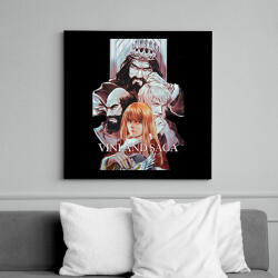 printfashion Vinland Saga - Vászonkép - Fekete (14865166)