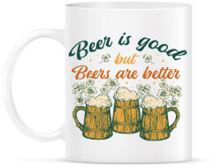 printfashion Sörös mottó - Bögre - Fehér (13094225)