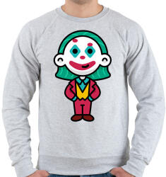 printfashion Bohóc - Férfi pulóver - Sport szürke (2342744)