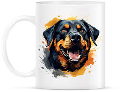 printfashion rottweiler - Bögre - Fehér (16438255)