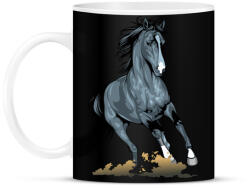 printfashion Horse - Bögre - Fekete (5269011)