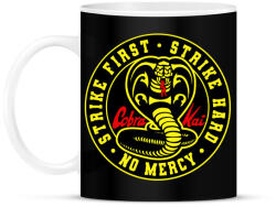 printfashion Cobra Kai - No Mercy - Bögre - Fekete (4316918)