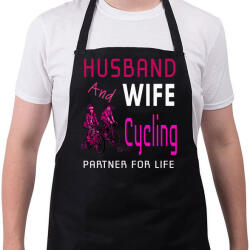 printfashion HUSBAND AND WIFE-Cycling - Kötény - Fekete (4932240)