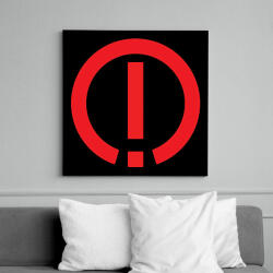 printfashion Pedagógussztrájk - Vászonkép - Fekete (11385913)