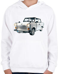 printfashion LEGO Trabant - Retro autó - Gyerek kapucnis pulóver - Fehér (15533645)