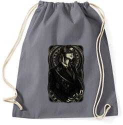 printfashion Maszkos - Sportzsák, Tornazsák - Grafitszürke (77880)