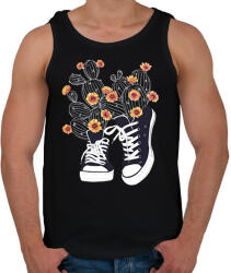 printfashion Cactus - Férfi atléta - Fekete (16075742)