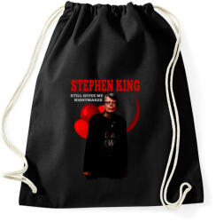 printfashion STEPHEN KING-COLOR - Sportzsák, Tornazsák - Fekete (5346030)