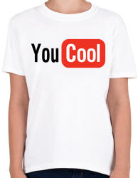 printfashion You Cool - Gyerek póló - Fehér (2477607)
