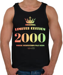 printfashion 2000 - Férfi atléta - Fekete (4469782)