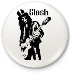 printfashion slash - Kitűző, hűtőmágnes - Fehér (13538640)