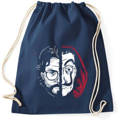 printfashion A nagy pénzrablás - Professor - Sportzsák, Tornazsák - Sötétkék (5344552)