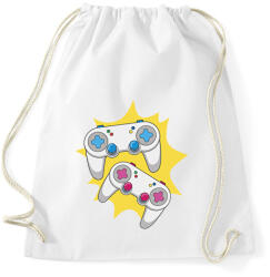 printfashion Kontrollerek - Sportzsák, Tornazsák - Fehér (8309089)