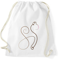printfashion Cicmó - Sportzsák, Tornazsák - Fehér (943908)