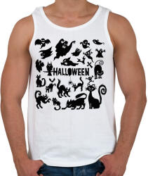 printfashion Halloween - Férfi atléta - Fehér (16658498)