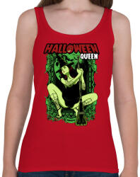 printfashion Halloween királynő - Női atléta - Cseresznyepiros (179324)