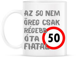 printfashion 50 éves Sz. - Bögre - Fehér (16109385)