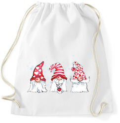 printfashion karácsonyi manók - Sportzsák, Tornazsák - Fehér (15110966)