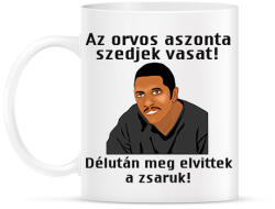 printfashion az orvos aztmondta. . . - Bögre - Fehér (2084866)