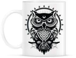 printfashion Bagoly - Bögre - Fehér (787952)