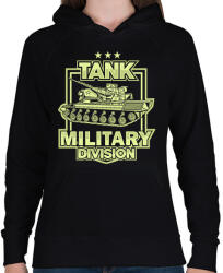 printfashion Tank - Női kapucnis pulóver - Fekete (13739410)