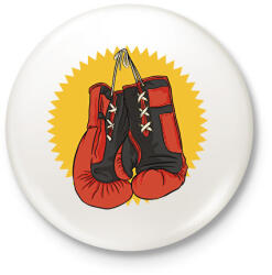 printfashion Bokszkesztyűk - Kitűző, hűtőmágnes - Fehér (6142446)