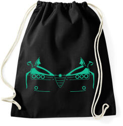 printfashion Alfa Romeo 159 türkiz - Sportzsák, Tornazsák - Fekete (13029057)