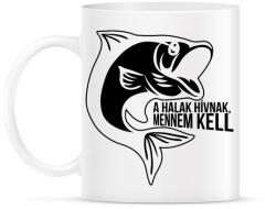 printfashion A halak hívnak - Bögre - Fehér (972995)