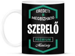 printfashion Szerelő - Bögre - Fekete (1469480)
