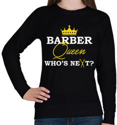printfashion Barber Queen - Női pulóver - Fekete (9121030)