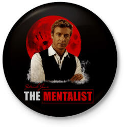 printfashion THE MENTALIST-Patrick Jane - Kitűző, hűtőmágnes - Fekete (3104408)