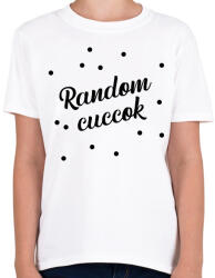 printfashion Random cuccok - Táska minta - Gyerek póló - Fehér (7003857)