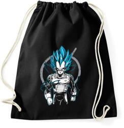 printfashion Super Saiyan GOD Vegeta - Sportzsák, Tornazsák - Fekete (521511)