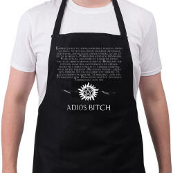 printfashion ODAÁT DÉMONŰZŐ SZÖVEG - Kötény - Fekete (4929385)
