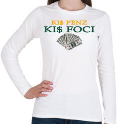 printfashion kis - Női hosszú ujjú póló - Fehér (4843485)