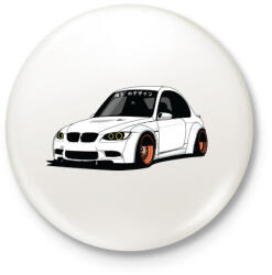 printfashion Bömbi - Kitűző, hűtőmágnes - Fehér (3083155)