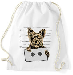 printfashion Yorkshire Terrier - Sportzsák, Tornazsák - Fehér (7652438)