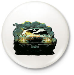 printfashion Izomautó - Kitűző, hűtőmágnes - Fehér (12086723)