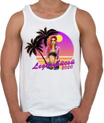 printfashion Legénybúcsú 2020 - Férfi atléta - Fehér (2677089)