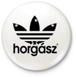 printfashion Pecás - Kitűző, hűtőmágnes - Fehér (3079302)