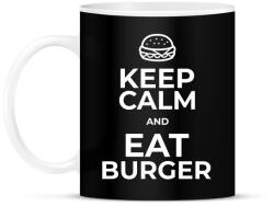 printfashion EAT BURGER - Bögre - Fekete (10362864)