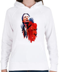 printfashion Marty - Női kapucnis pulóver - Fehér (228173)