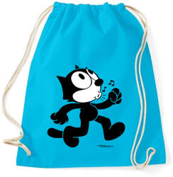 printfashion Füttyös Félix - Sportzsák, Tornazsák - Surf blue (2533775)