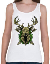 printfashion DeerHunter - Női atléta - Fehér (5122796)