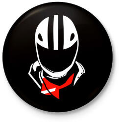 printfashion bukóó - Kitűző, hűtőmágnes - Fekete (3099302)