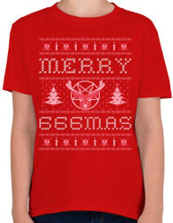 printfashion MERRY 666MAS - Gyerek póló - Piros (9615974)