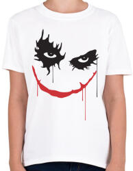 printfashion Rémisztő joker mosoly - Gyerek póló - Fehér (4135969)