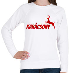 printfashion KARÁCSONY 2 - Női pulóver - Fehér (10750494)