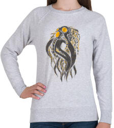 printfashion Oktobot - Női pulóver - Sport szürke (59646)